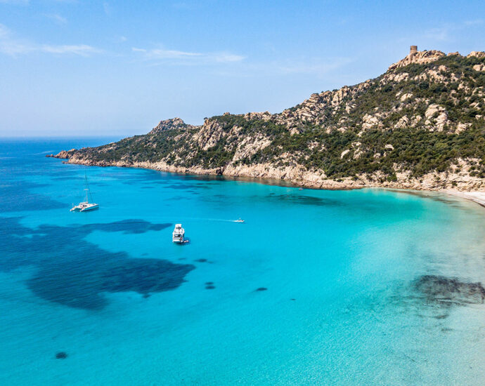 La plage de Roccapina