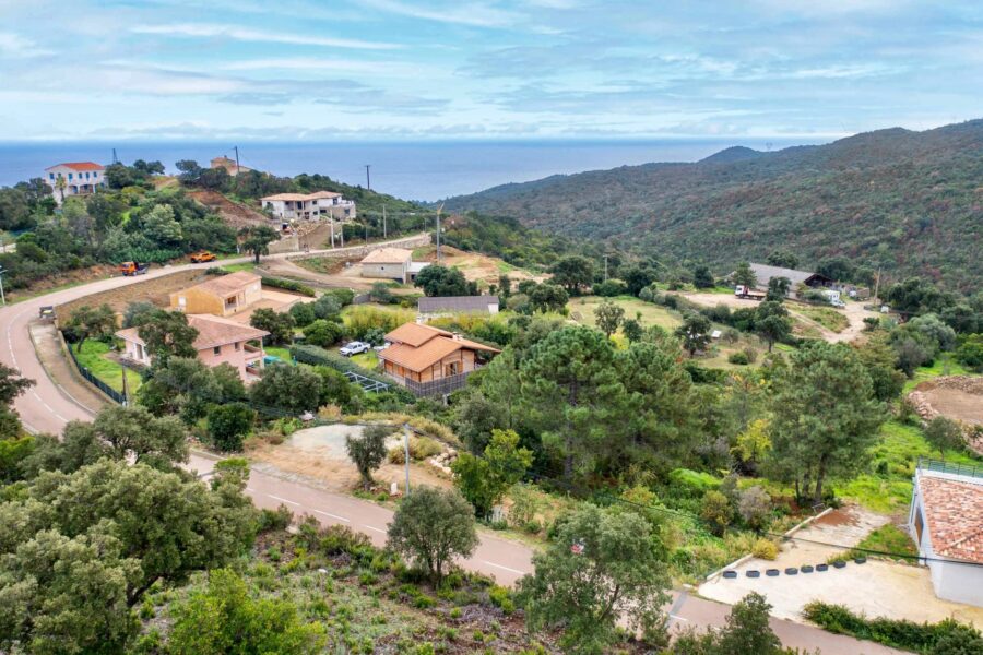 Exclusive Listing: Hameau de Togna, Sari-Solenzara, Land with Building Permit, Sea and Mountain Views