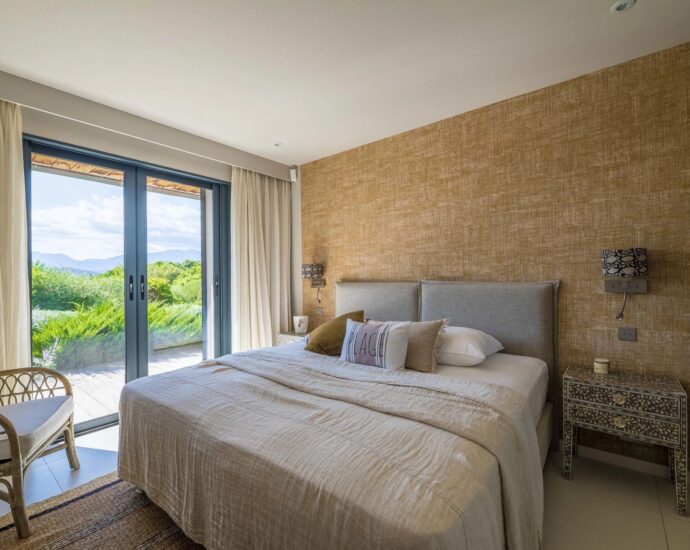 Porto Vecchio, Domaine de Cala Rossa, Villa 4 chambres, piscine, vue mer,