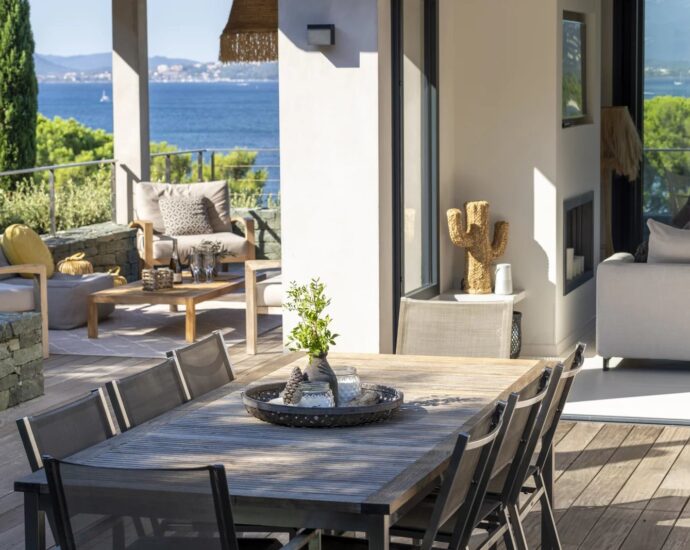 Porto Vecchio, Domaine de Cala Rossa, Villa 4 chambres, piscine, vue mer,