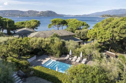 Porto Vecchio, Domaine de Cala Rossa, Villa 4 bedrooms, swimming pool, sea view, villa Tempiu Para, RL227