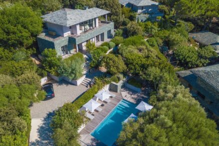 Porto Vecchio, Domaine de Cala Rossa, Villa 4 bedrooms, swimming pool, sea view, villa Tempiu Para, RL227
