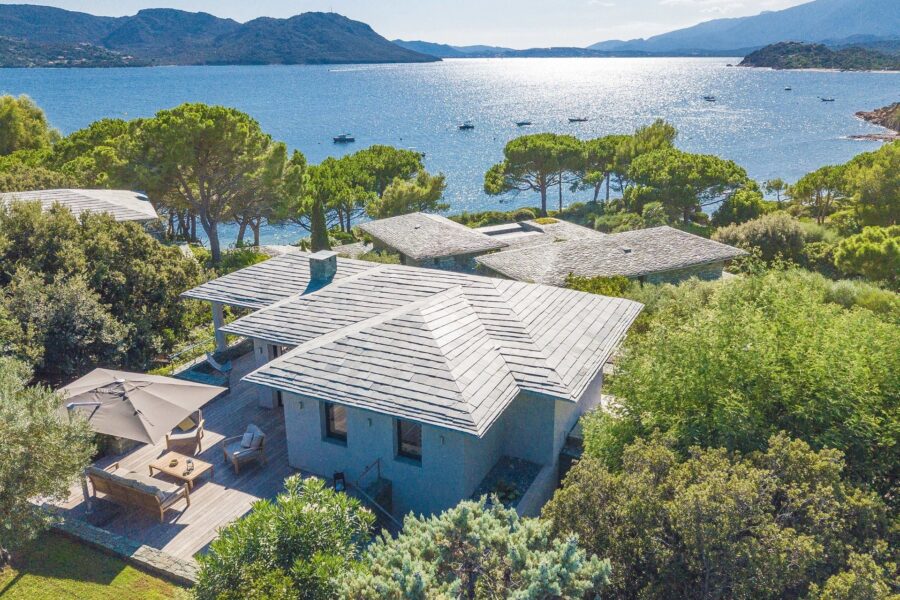 Porto Vecchio, Domaine de Cala Rossa, Villa 4 chambres, piscine, vue mer,