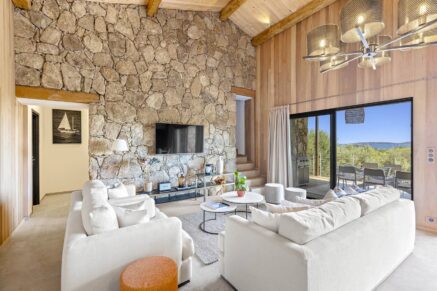 Arasu, villa d’architecte, 4 chambres, piscine, vue mer