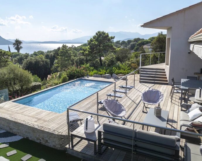 Domaine de Cala Rossa, Villa 4 chambres, piscine, vue mer et proche plage