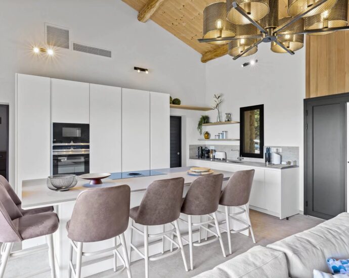 Arasu, villa d’architecte, 4 chambres, piscine, vue mer