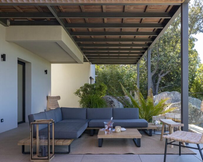 Domaine de Cala Rossa, villa 6 chambres, piscine, vue mer