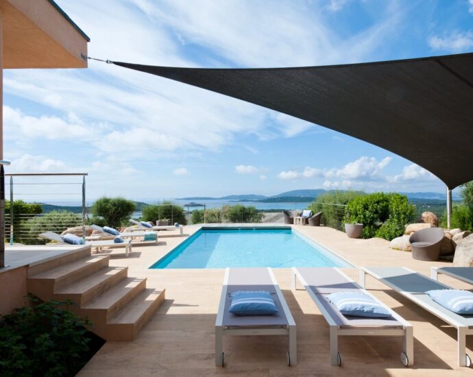 Porto Vecchio, Arasu/Cirindinu, villa 5 chambres, piscine et vue mer
