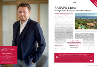 BARNES Corse à l&rsquo;honneur dans Propriétés Le Figaro