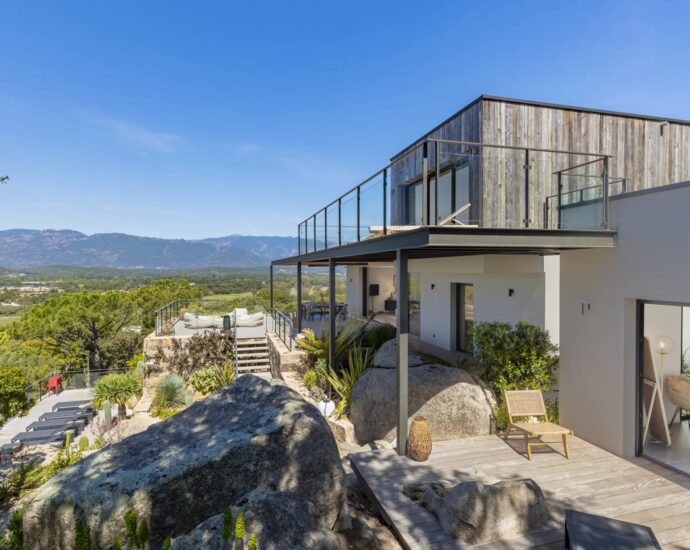 Domaine de Cala Rossa, villa 6 chambres, piscine, vue mer