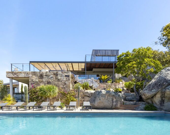 Domaine de Cala Rossa, villa 6 chambres, piscine, vue mer