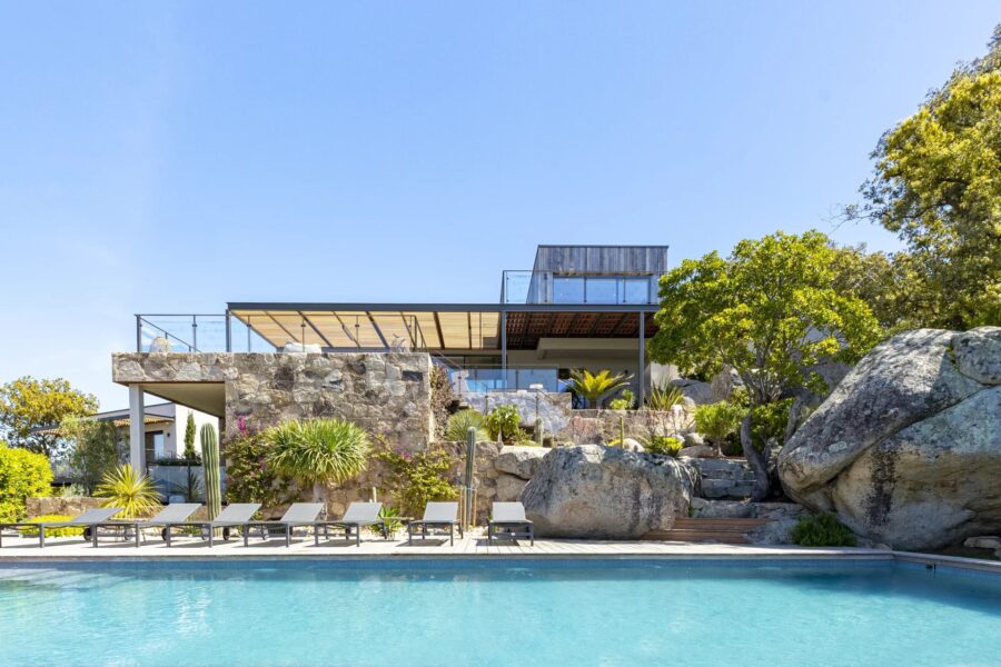 Domaine de Cala Rossa, villa 6 chambres, piscine, vue mer