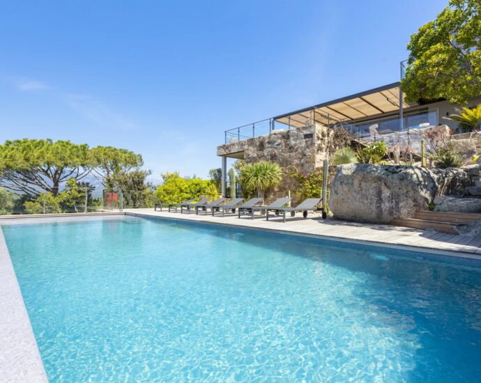 Domaine de Cala Rossa, villa 6 chambres, piscine, vue mer