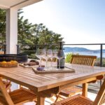 Lumio, 6-bedroom villa, sea and mountain views, heated pool, close to beaches.