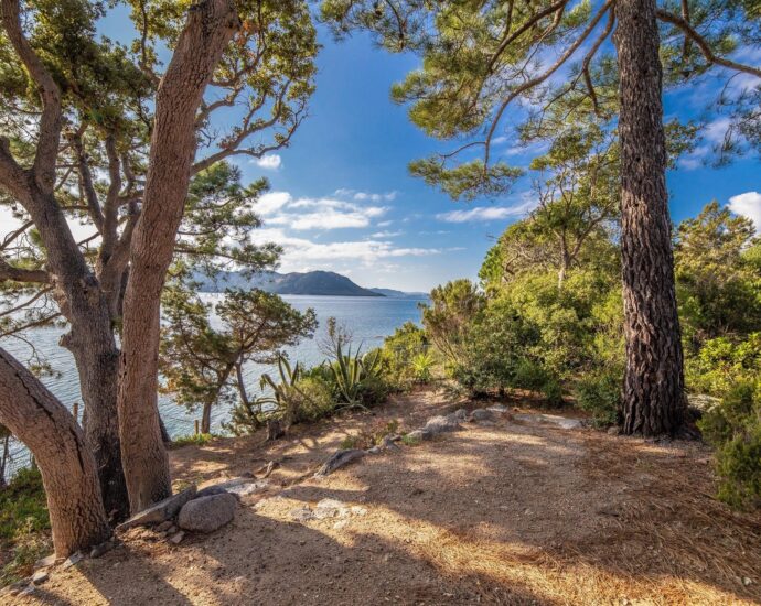 Porto-Vecchio, Domaine de Cala Rossa, villa 6 chambres, vue mer, pied dans l&rsquo;eau