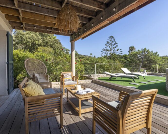 Domaine de Cala Rossa, Villa 4 chambres, piscine, vue mer et proche plage