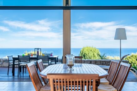 Corbara, Villa vue mer panoramique, 4 chambres, piscine, proche plage