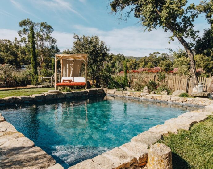 Balagne, Pigna, Villa 3 chambres, piscine, plage à pied