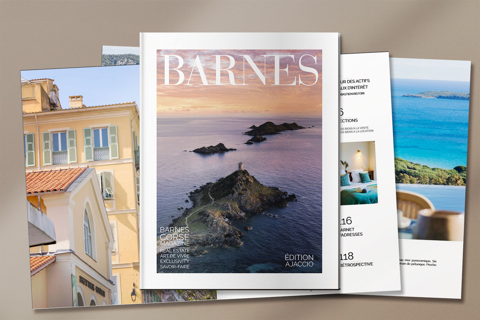 Magazine BARNES Corse édition Ajaccio