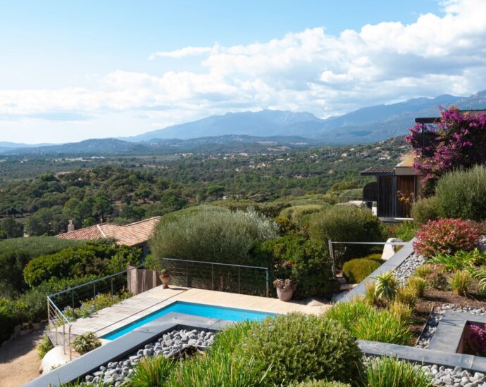 Porto Vecchio, Arasu/Cirindinu, villa 5 chambres, piscine et vue mer