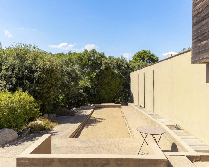 Porto Vecchio, Domaine de Cala Rossa, villa 5 chambres, piscine, plage à pied