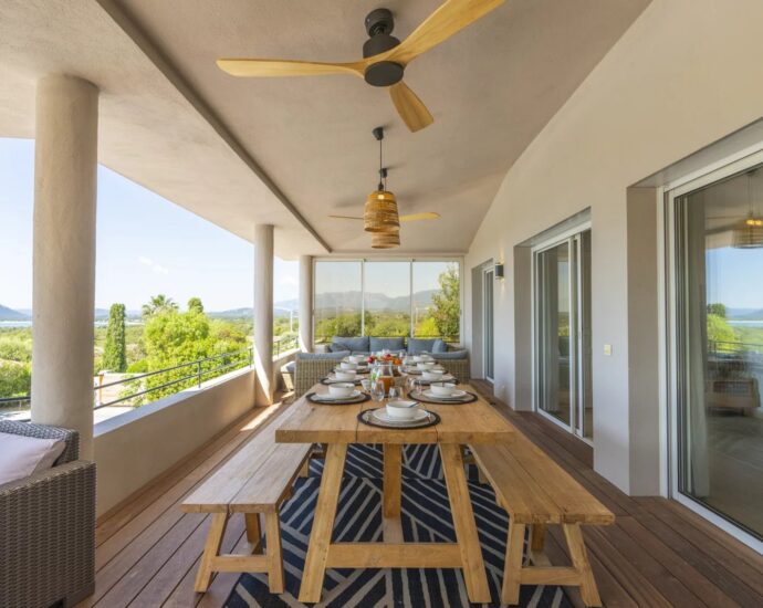 Arasu, villa 6 chambres, piscine, vue mer