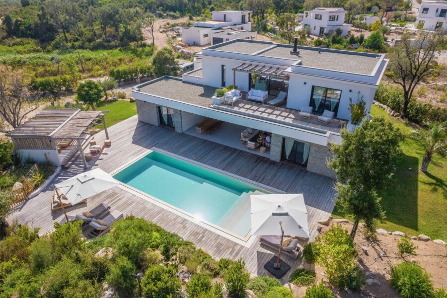 Domaine privé, villa 5 chambres, piscine, plage à pied, Villa Arena