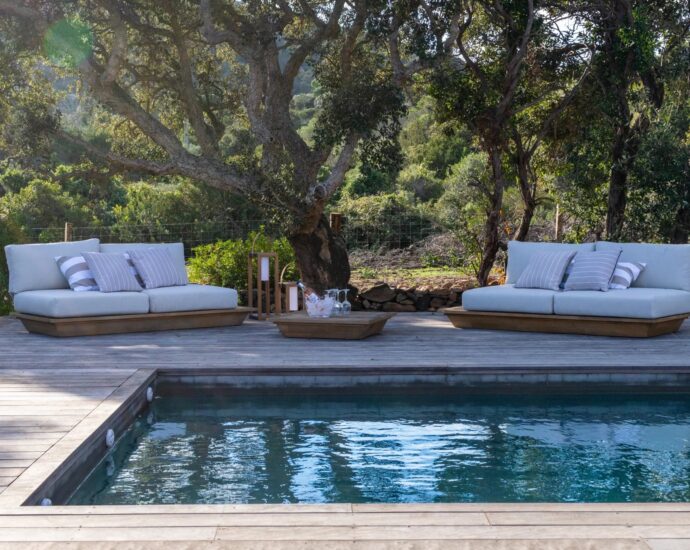 Pianottoli-Caldarello, 4 bedroom villa, pool, mountain views, close to the beach