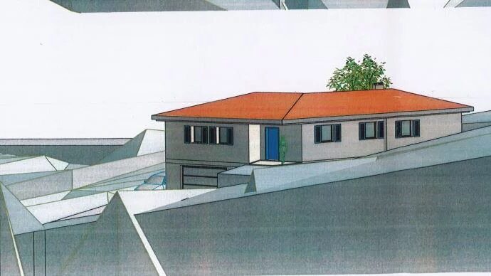 Exclusivité – Porto-Vecchio, terrain constructible avec permis et aperçu mer et montagnes