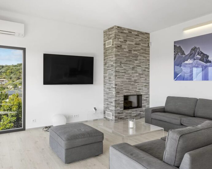 Porto Vecchio, Saint Cyprien, Villa 4 chambres, vue mer et piscine,