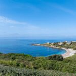 Exclusivité, Corbara, Marine de Davia, villa 3 chambres, piscine, vue mer panoramique, plage à pied