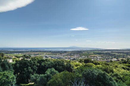 Greater Bastia, Borgo, Building Plot with Permit, Sea View, Close to Beaches and Shops