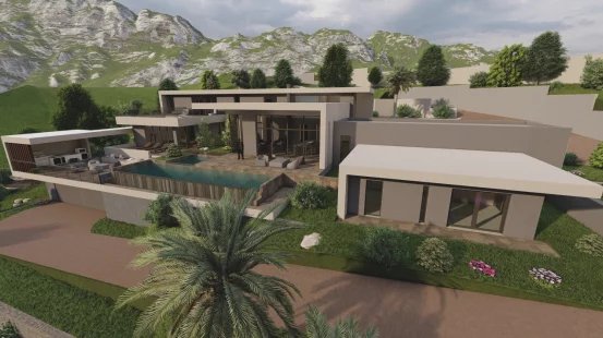 Greater Bastia, Borgo, Building Plot with Permit, Sea View, Close to Beaches and Shops