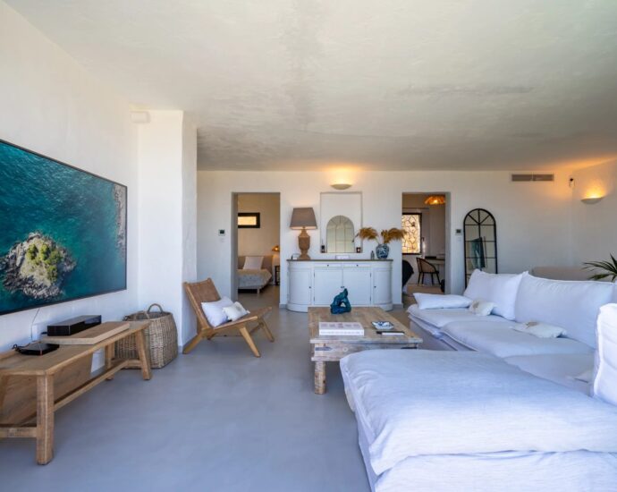 Monticello, villa 5 chambres, piscine, vue mer panoramique, proche plage