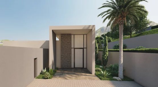 Greater Bastia, Borgo, Building Plot with Permit, Sea View, Close to Beaches and Shops