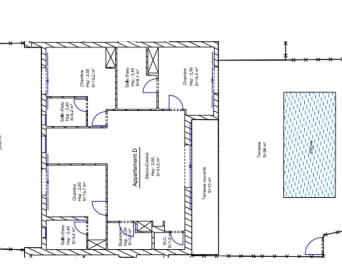 Lecci , Cala Rossa, Villa de 3 chambres avec piscine chauffée et plage à pieds