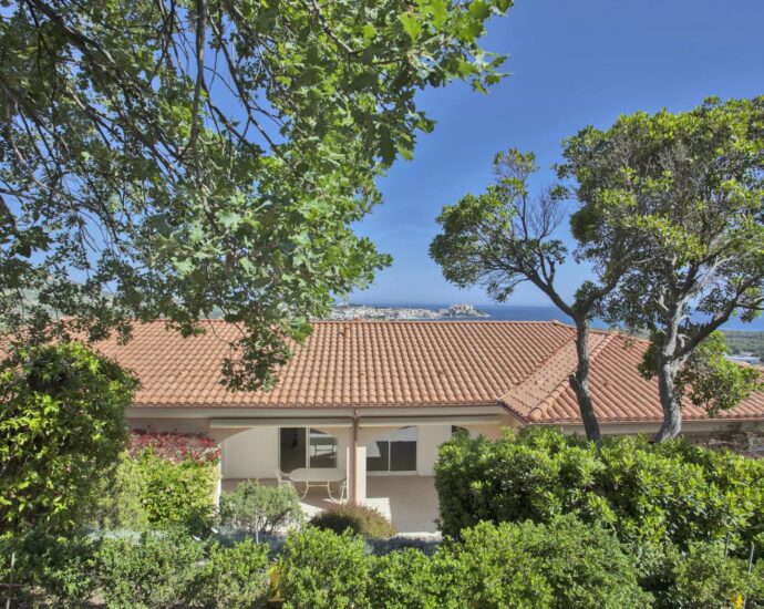 Calvi, 7 bedroom villa, swimming pool, panoramic view of the sea and Citadel