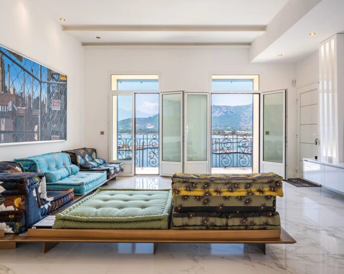 Calvi, appartement d&rsquo;exception, 3 chambres, vue mer panoramique