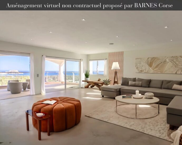 Calvi, 7 bedroom villa, swimming pool, panoramic view of the sea and Citadel