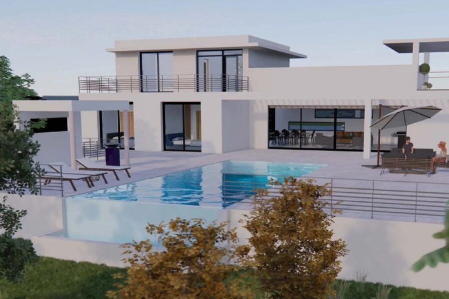 Sainte-Lucie de Porto-Vecchio, Arasu, terrain viabilisé, permis de construire, à proximité des plages