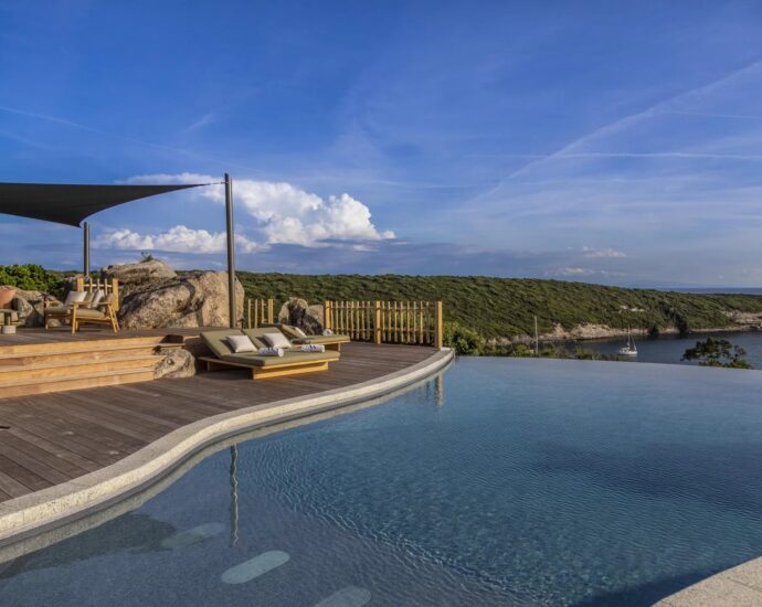 Bonifacio, 4 Chambres, Piscine, Pied dans l&rsquo;eau, Vue mer Panoramique