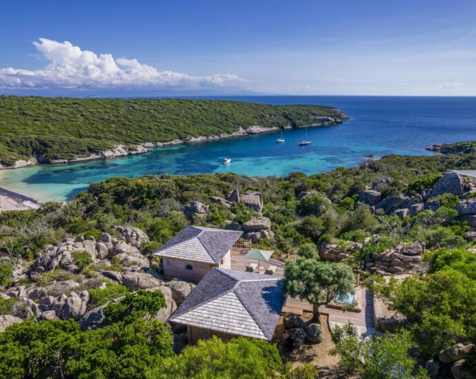 Bonifacio, 4 Chambres, Piscine, Pied dans l&rsquo;eau, Vue mer Panoramique