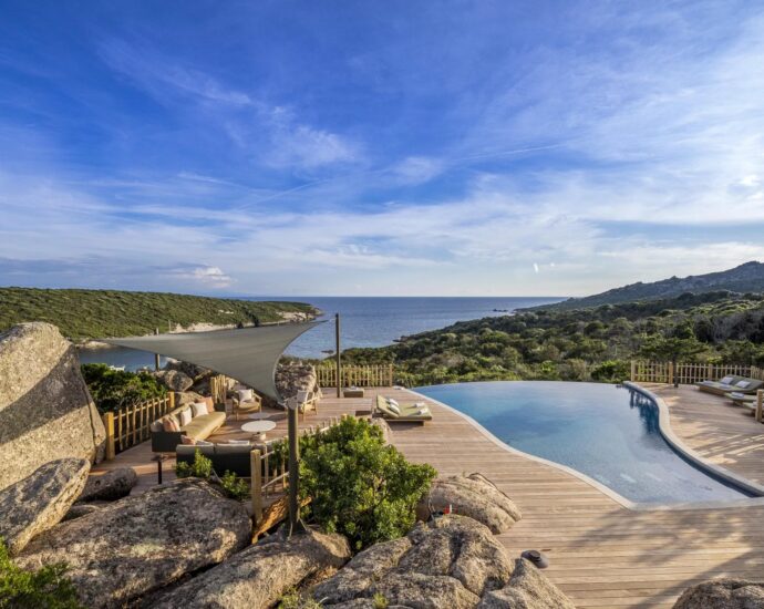 Bonifacio, 4 Chambres, Piscine, Pied dans l&rsquo;eau, Vue mer Panoramique