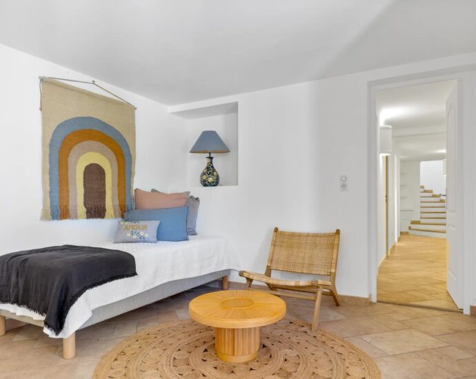 Porto-Vecchio, Domaine de Cala Rossa, villa 5 chambres, piscine et plage à pied