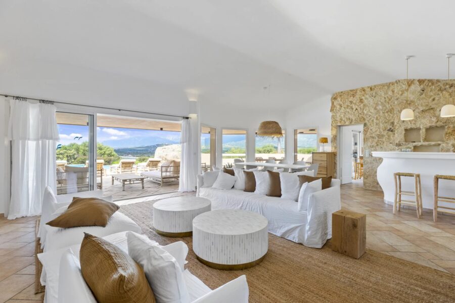 Porto-Vecchio, Domaine de Cala Rossa, villa 5 chambres, piscine et plage à pied