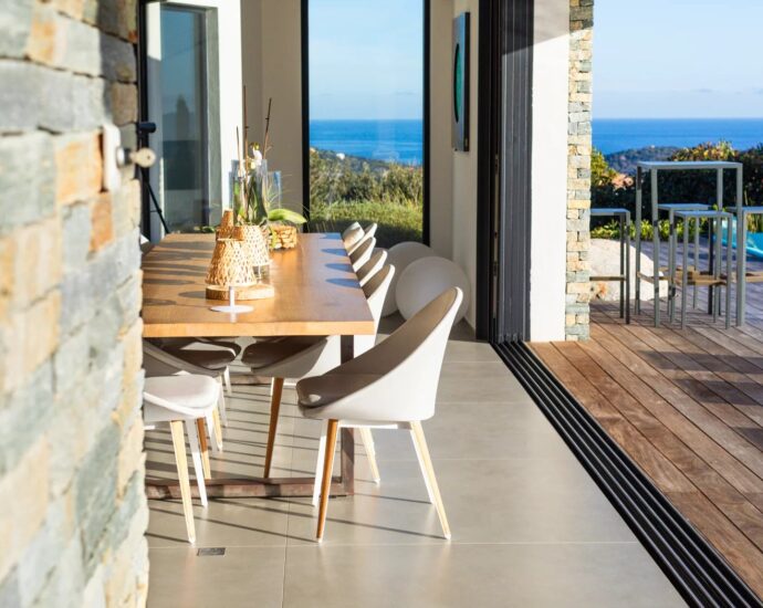 Saint-Cyprien, villa 6 chambres, piscine, vue mer panoramique, proche plage