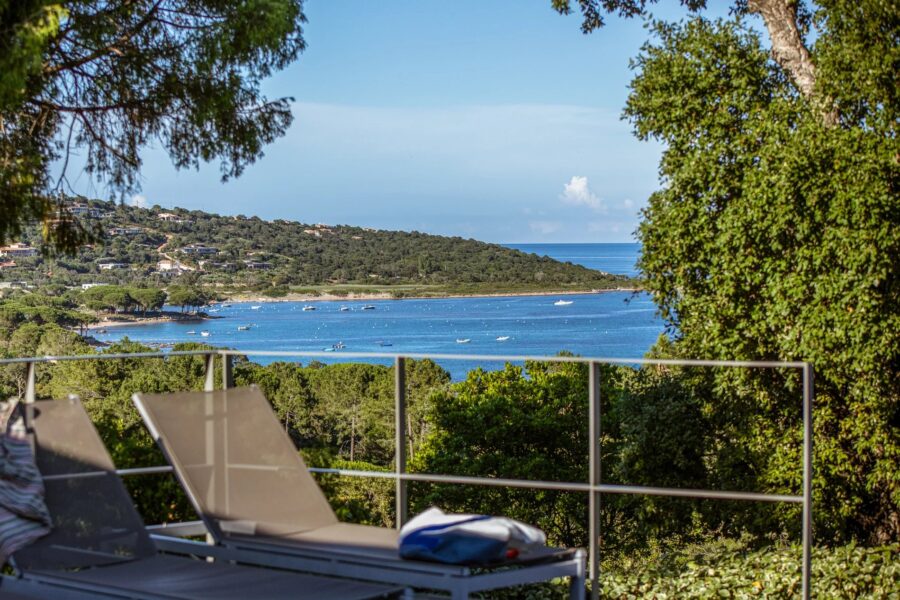 Pinarello, Villa 5 chambres, piscine, vue mer et montagnes