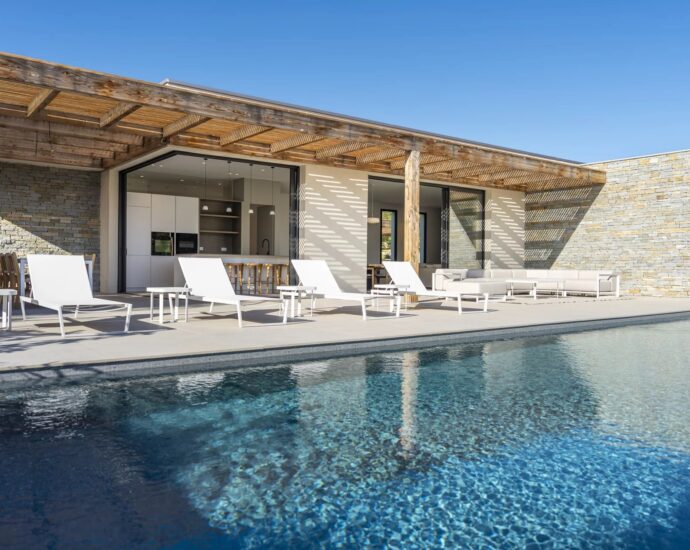 Arasu, Villa d&rsquo;architecte, 4 chambres, piscine, plage à pied