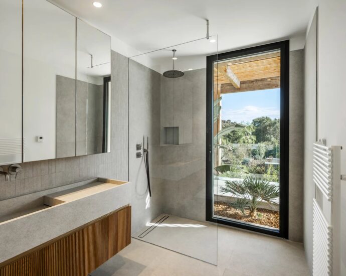 Arasu, Villa d&rsquo;architecte, 4 chambres, piscine, plage à pied