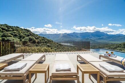 Santa-Reparata Di Balagna, 4 chambres, piscine, vue panoramique lac et montagnes